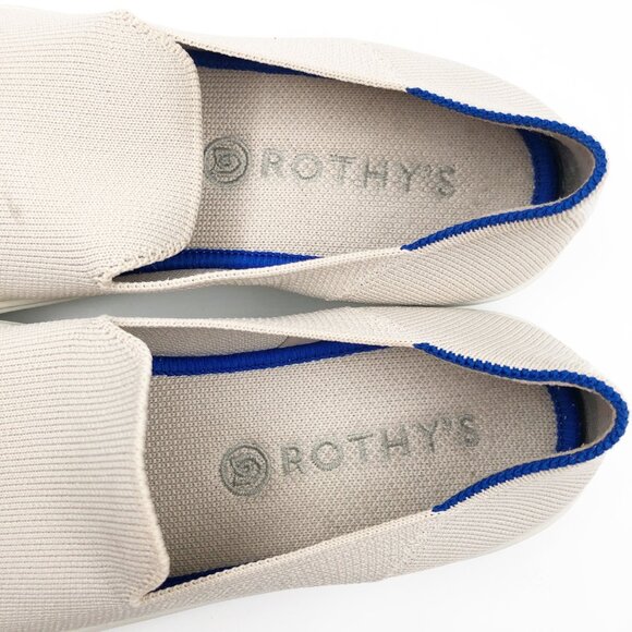 ROTHY'S The Original Slip On Sneaker In Neutral Womens 8 - Picture 6 of 11